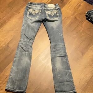 Miss Me Blue Boot Cut Jeans